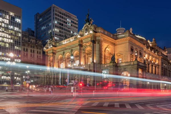 Excursão a pé em São Paulo